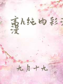 高h纯肉彩漫动漫