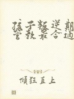 孩子叛逆期怎么管教最合适男孩子