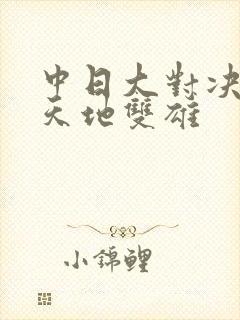 中日大对决  天地双雄