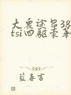 大众途昂380tsi四驱豪华版