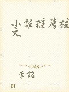 小说推荐校园甜文