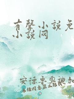 有声小说免费听小说网