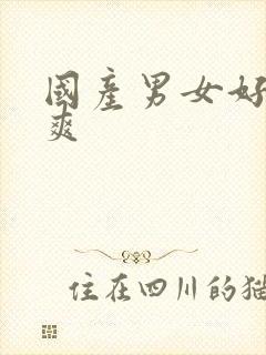 国产男女好大好爽