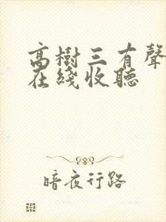 高树三有声小说在线收听