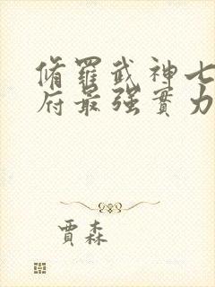 修罗武神七界圣府最强实力