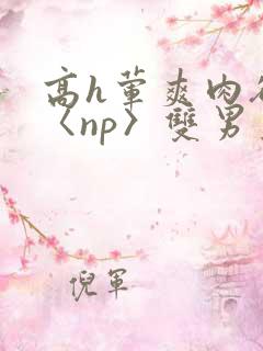 高h荤爽肉欲文〈np〉双男主