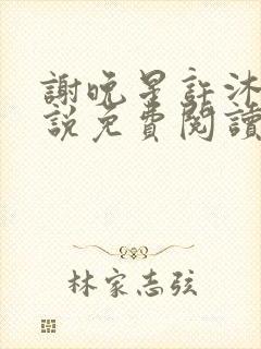 谢晚星许沐尧小说免费阅读最新章节