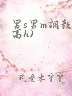 男s男m调教(高h)