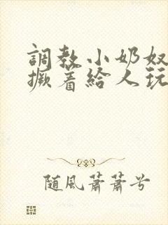 调教小奶奴跪趴撅着给人玩弄h