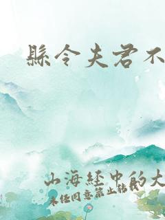 县令夫君不升堂