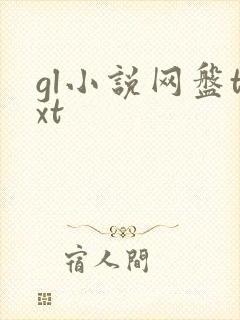 gl小说网盘txt