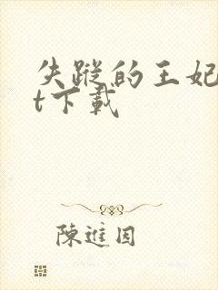 失踪的王妃txt下载