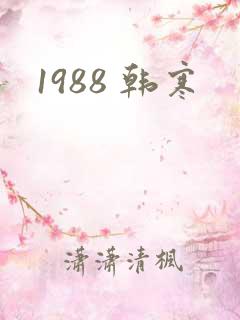 1988 韩寒