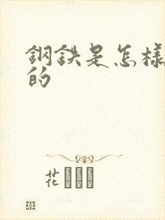 钢铁是怎样练成的