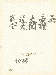 武道大帝无弹窗全文阅读