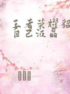 王者荣耀貂蝉喝自己液晶