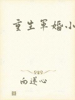 重生军婚小媳妇