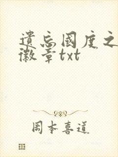 遗忘国度之神秘徽章txt