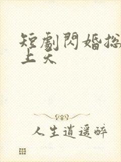 短剧闪婚总裁宠上天