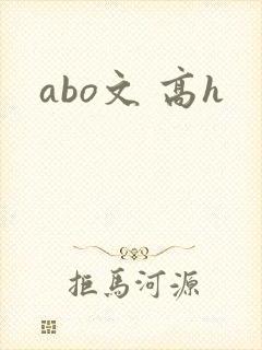 abo文 高h
