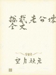 总裁老公坏又甜全文