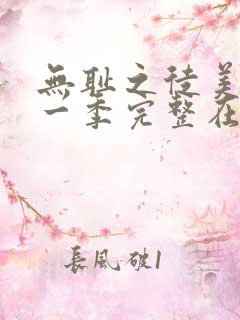 无耻之徒美剧第一季完整在线观看