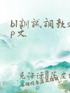 bl训诫调教sp文