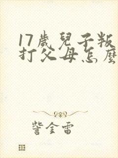 17岁儿子叛逆打父母怎么办