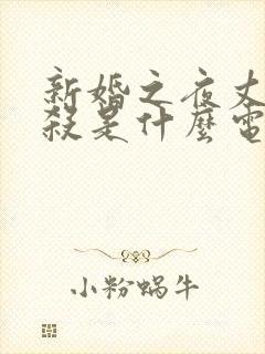 新婚之夜丈夫被杀是什么电影