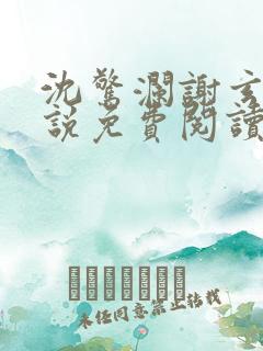 沈惊澜谢玄寂小说免费阅读最新章节