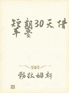 短期30天借款平台