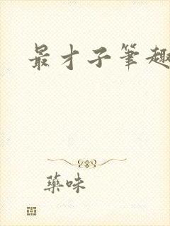 最才子笔趣阁