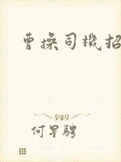 曹操司机招募点