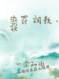 惩罚 调教 小说