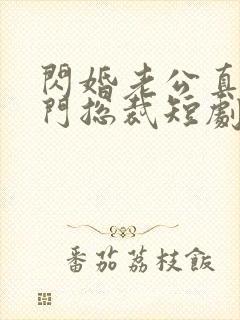 闪婚老公真是豪门总裁短剧免费观看