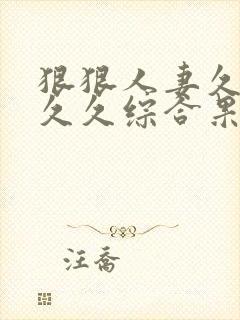 狠狠人妻久久久久久综合果冻