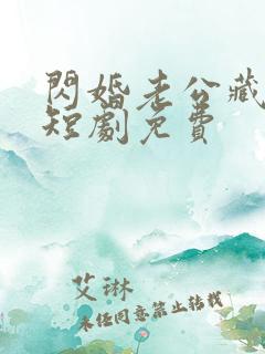 闪婚老公藏不住短剧免费