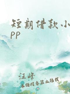 短期借款小额app