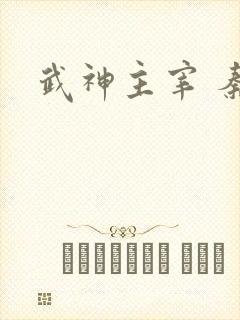 武神主宰 秦尘