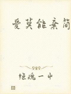 爱莫能弃简介