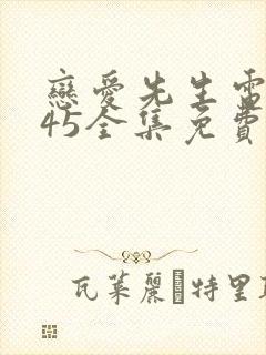 恋爱先生电视剧45全集免费观看完整版