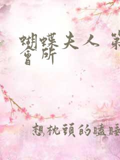 蝴蝶夫人 第一会所