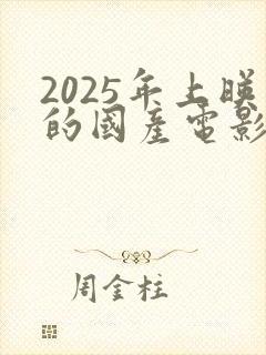 2025年上映的国产电影有哪些