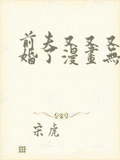 前夫又又又想复婚了漫画无删减