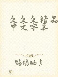 久久久精品人妻中文字幕