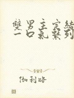 双男主完结推文一口气系列