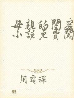 母亲的闺蜜梅姨小说免费阅读