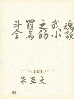 斗罗之武魂三足金乌的小说