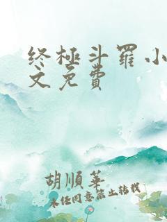 终极斗罗小说全文免费