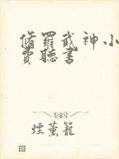 修罗武神小说免费听书